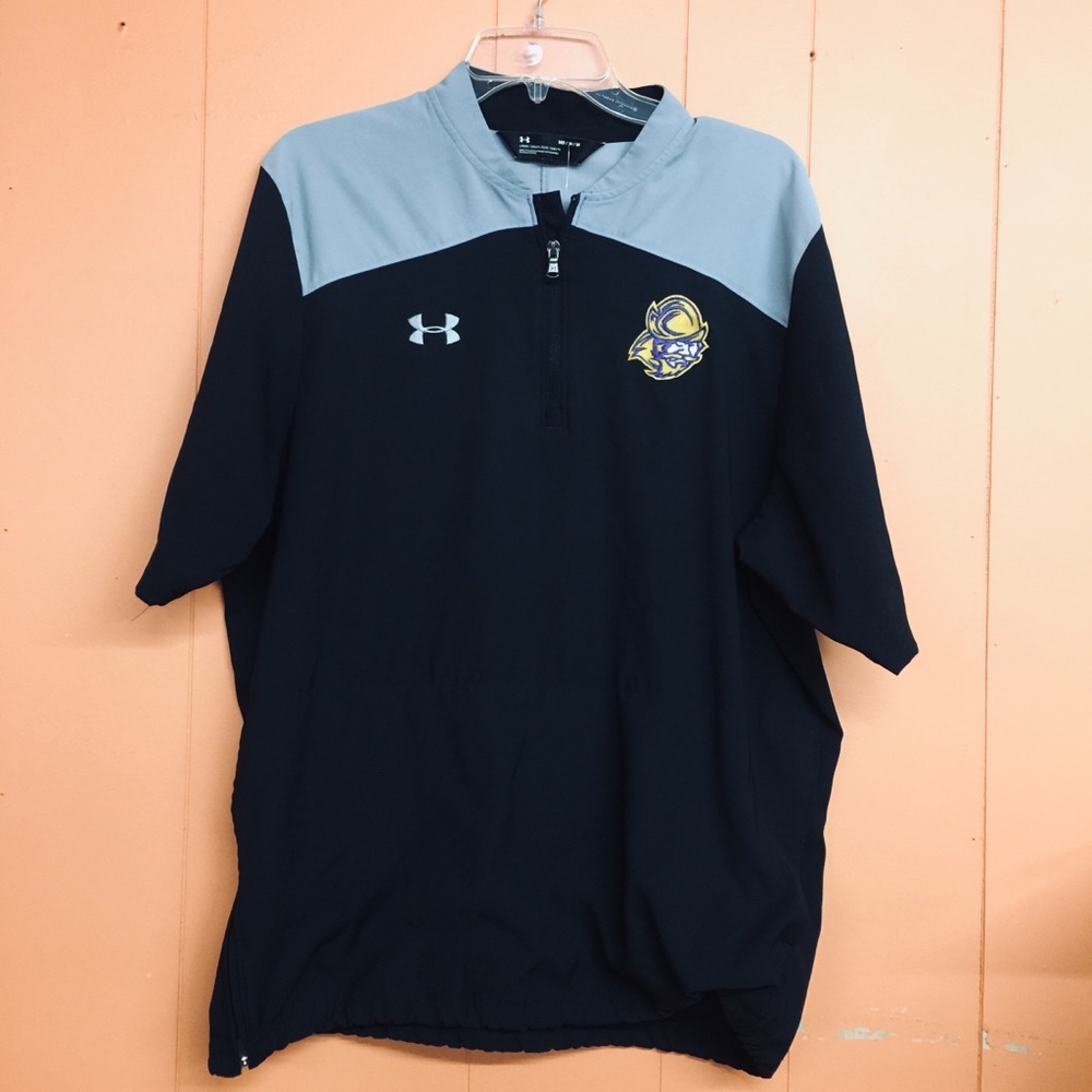 exc Under Armour men Viking black gray shirt Loose
